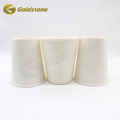 Des tasses en papier en plastique à paroi unique 8 à 16 oz sur la tasse en papier Go