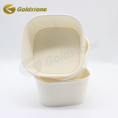 Taille variée Gobelets en papier de crème glacée Gobelets de crème glacée imprimés Logo personnalisé