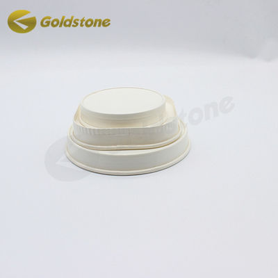 Robuste personnaliser une tasse de crème glacée couvercle en papier couvercle en papier jetable couvercle à paroi unique