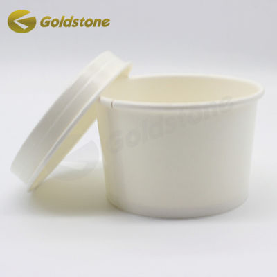 Coupe de glace hygiénique 3 pouces Couvercle papier Coupe jetable Couvercle laminaire brillant