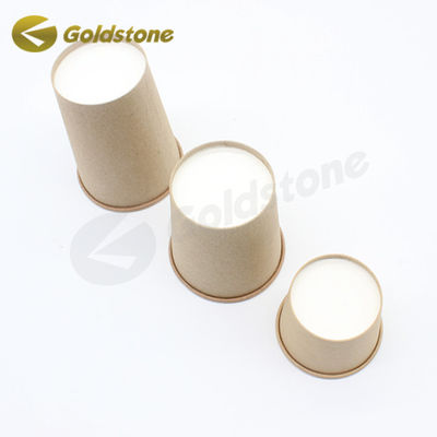 8 oz tasse de boisson froide Yogurt tasses de papier Taille personnalisée Kraft tasses de papier