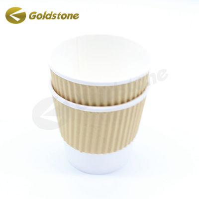 Vernis de tasses de café chaud papier jetable Tailles de tasses de café jetables