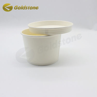 Coupe jetable de qualité alimentaire couvercles de glace en papier Coupe avec couvercle personnalisée
