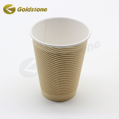 Coupe de café en papier à paroi unique Coupe de café isolée jetable ISO9001