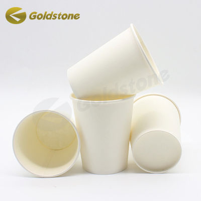 Coupe de thé en papier au lait lamellé brillant
