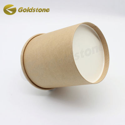 Des tasses en papier de lait confortables et écologiques sur mesure pour vos clients
