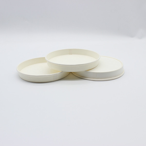 Coupe jetable de qualité alimentaire couvercles de glace en papier Coupe avec couvercle personnalisée 2