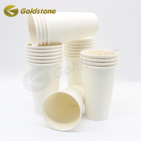 Coupe en papier à la marque de lait et de thé résistant à la chaleur Coupe en papier compostable 12 oz 2