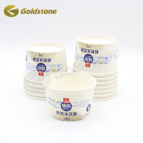 Produits alimentaires de qualité papier glace bols 8 oz glace conteneurs différents poids de papier 1